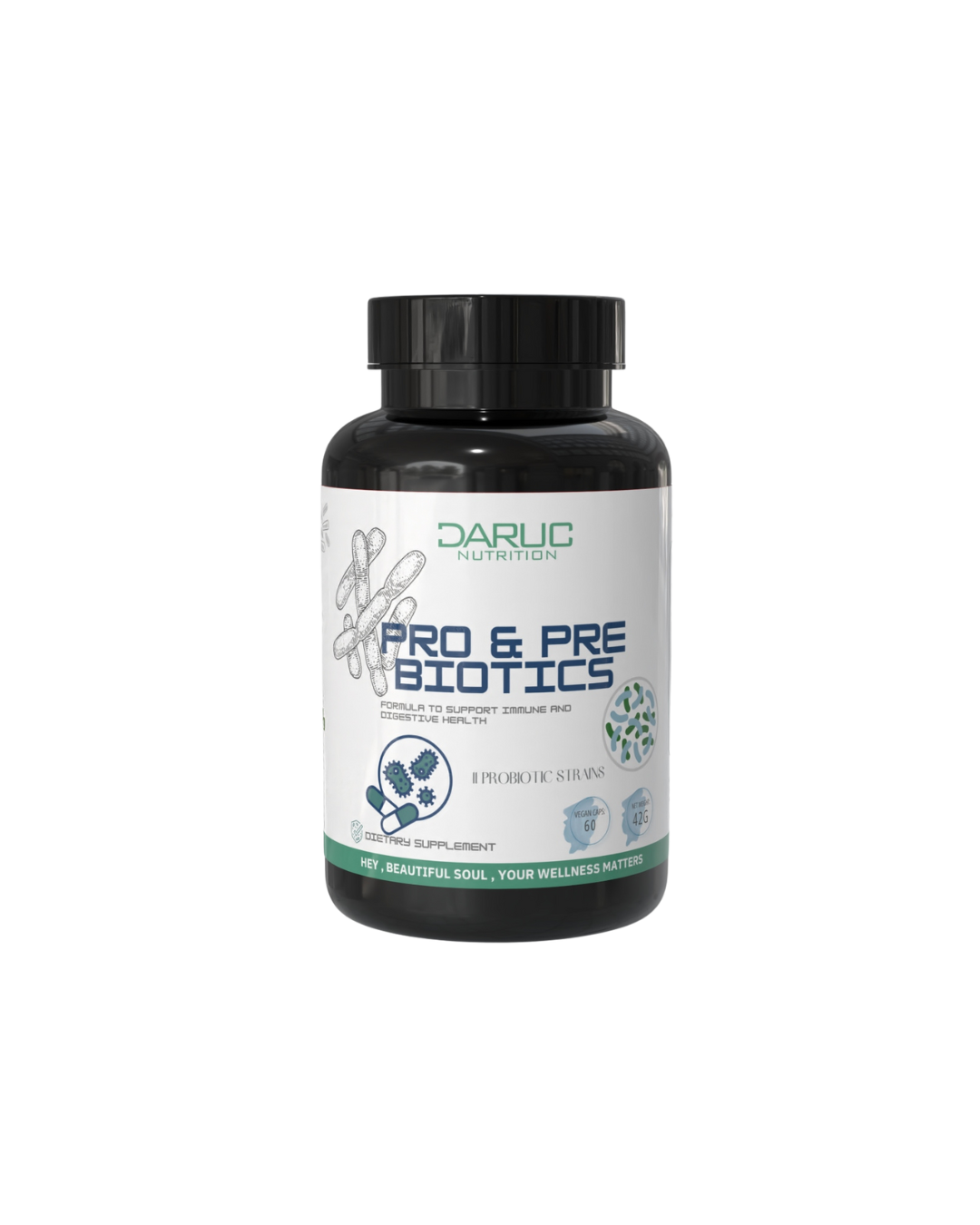 PRO & PRE Biotics 60 caps PRO & PRE Biotics 60 caps Daruc Daruc Sport Nutrition online store